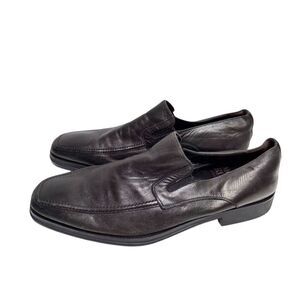 Monte Rosso Shoes Size 9 Mens Lucca Nappa Leather Loafers‎ Made in Italy